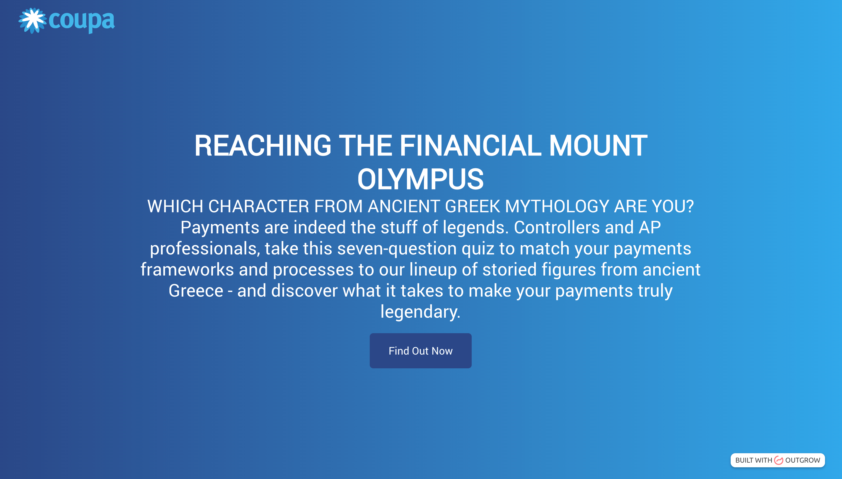 Coupa Digital payments quiz 