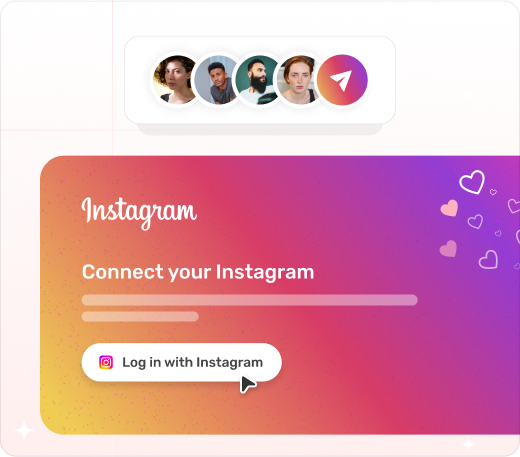 Connect Your Instagram Secure OAuth connection, takes 30 seconds